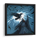 The Wizard and the Ravens - AI-ART | Cuadro decorativo de Canvas Lab