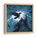 The Wizard and the Ravens - AI-ART | Cuadro decorativo de Canvas Lab