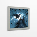 The Wizard and the Ravens - AI-ART | Cuadro decorativo de Canvas Lab