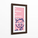 A chillidos de marrano 001 - Jorge Méndez | Cuadro decorativo de Canvas Lab