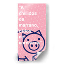 A chillidos de marrano 001 - Jorge Méndez | Cuadro decorativo de Canvas Lab
