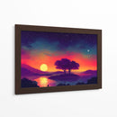The Shire Sunset I - Kegp | Cuadro decorativo de Canvas Lab