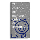 A chillidos de marrano 002 - Jorge Méndez | Cuadro decorativo de Canvas Lab