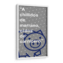 A chillidos de marrano 002 - Jorge Méndez | Cuadro decorativo de Canvas Lab