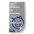 A chillidos de marrano 002 - Jorge Méndez | Cuadro decorativo de Canvas Lab