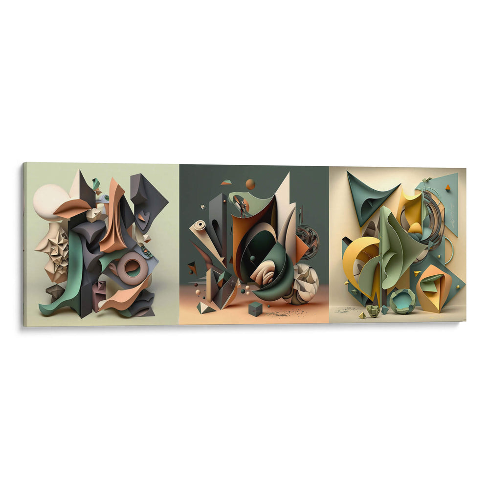 La triada - Raúl Bermudez | Cuadro decorativo de Canvas Lab