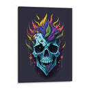 CALAVERA - Infiniity Art | Cuadro decorativo de Canvas Lab