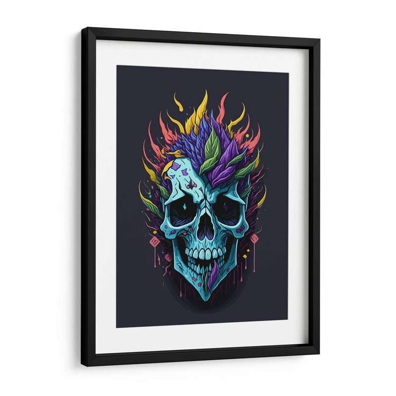 CALAVERA - Infiniity Art | Cuadro decorativo de Canvas Lab