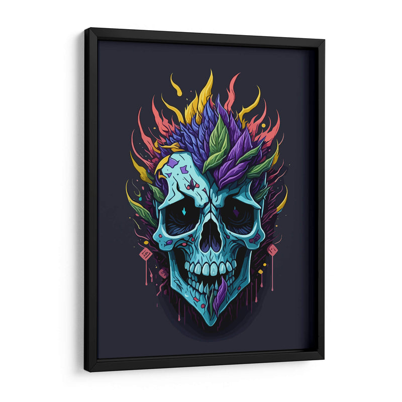 CALAVERA - Infiniity Art | Cuadro decorativo de Canvas Lab