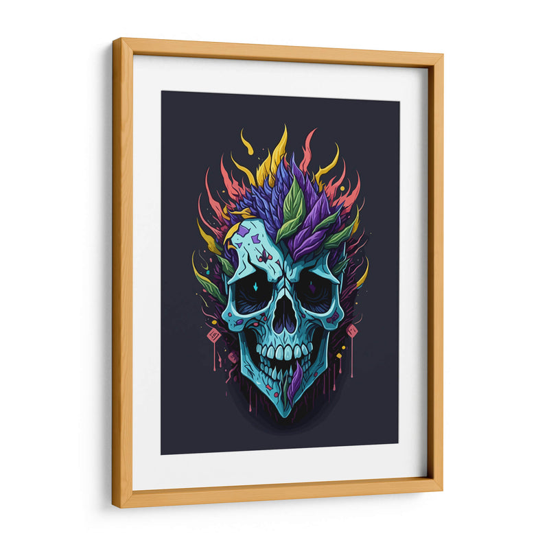 CALAVERA - Infiniity Art | Cuadro decorativo de Canvas Lab