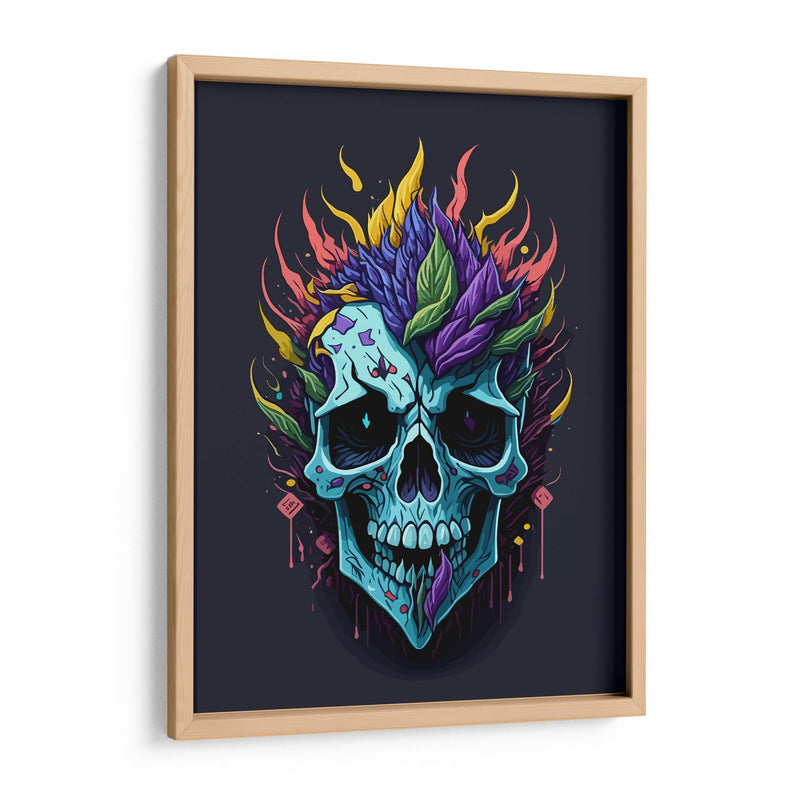 CALAVERA - Infiniity Art | Cuadro decorativo de Canvas Lab