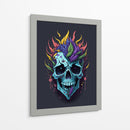 CALAVERA - Infiniity Art | Cuadro decorativo de Canvas Lab