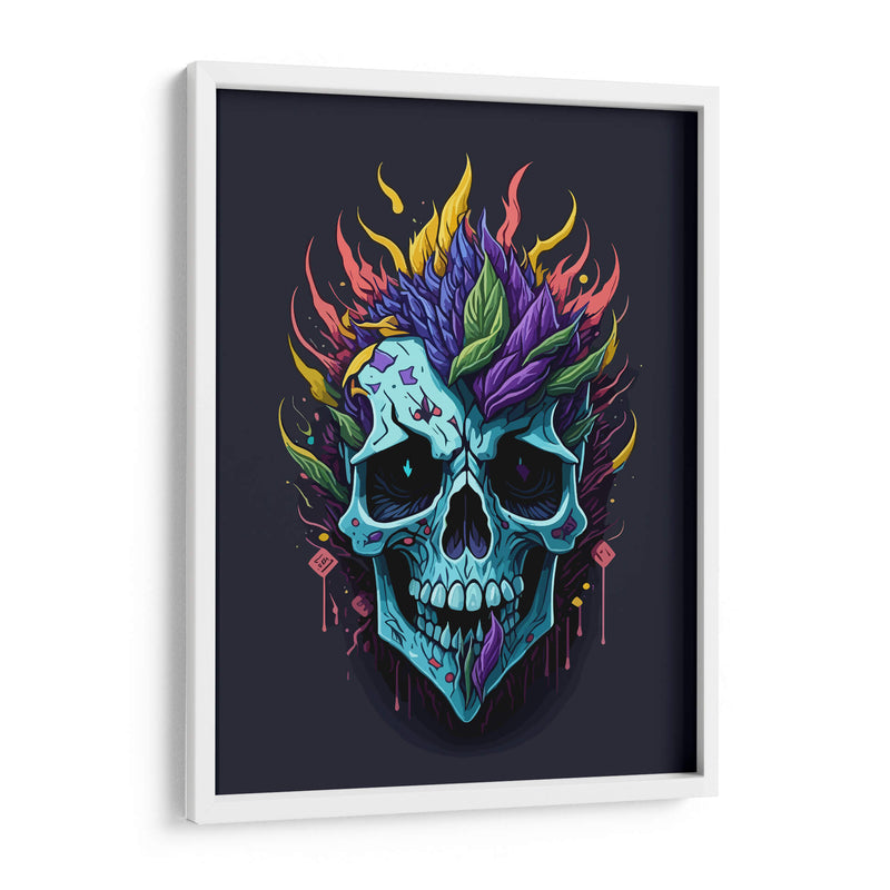 CALAVERA - Infiniity Art | Cuadro decorativo de Canvas Lab