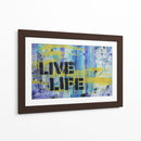 Vive tu vida | Cuadro decorativo de Canvas Lab