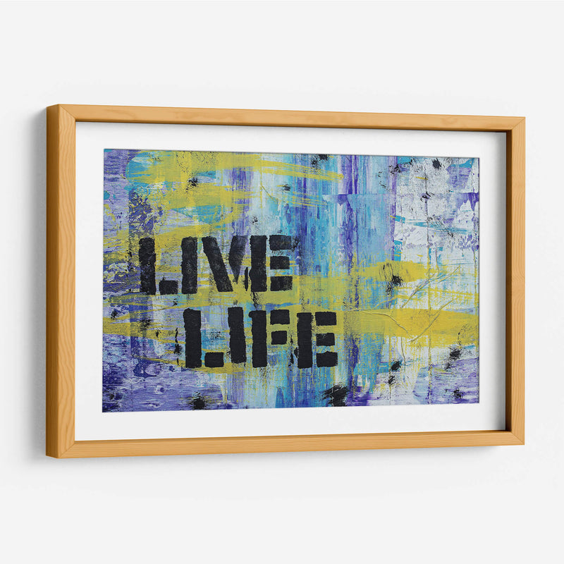 Vive tu vida | Cuadro decorativo de Canvas Lab