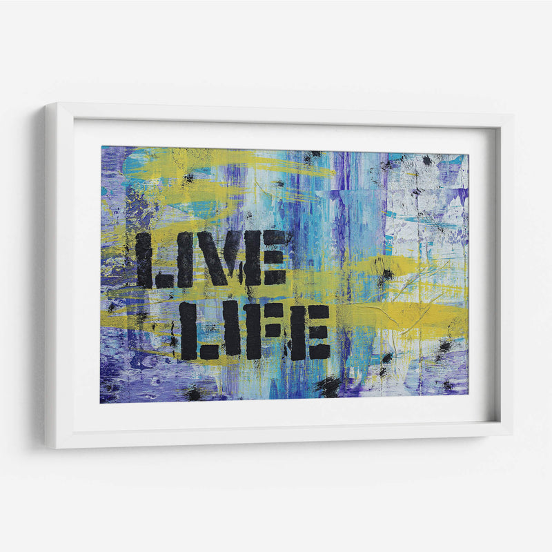 Vive tu vida | Cuadro decorativo de Canvas Lab