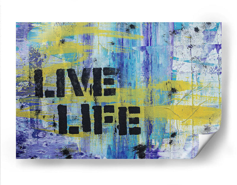 Vive tu vida | Cuadro decorativo de Canvas Lab