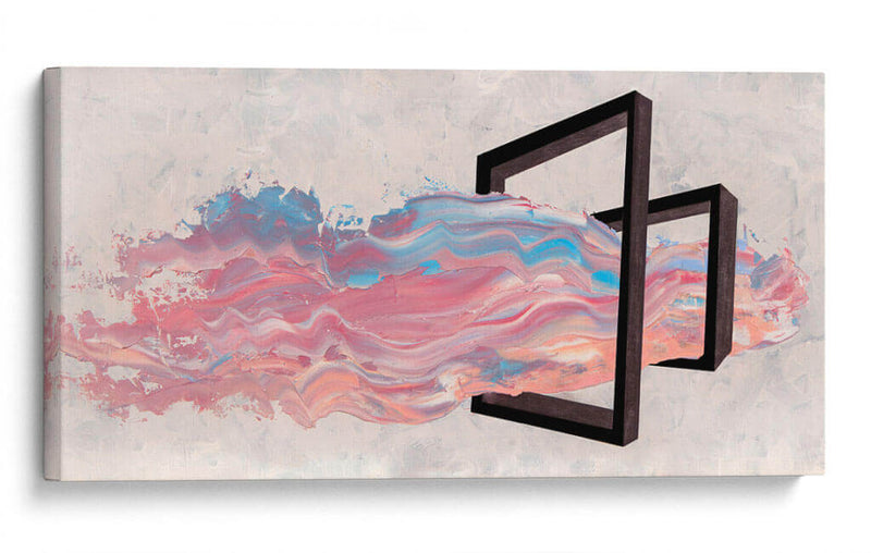 Rosa y azul - Nayeli Cabrera | Cuadro decorativo de Canvas Lab