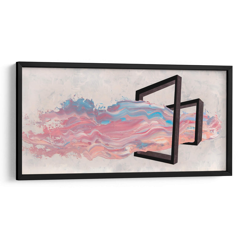 Rosa y azul - Nayeli Cabrera | Cuadro decorativo de Canvas Lab