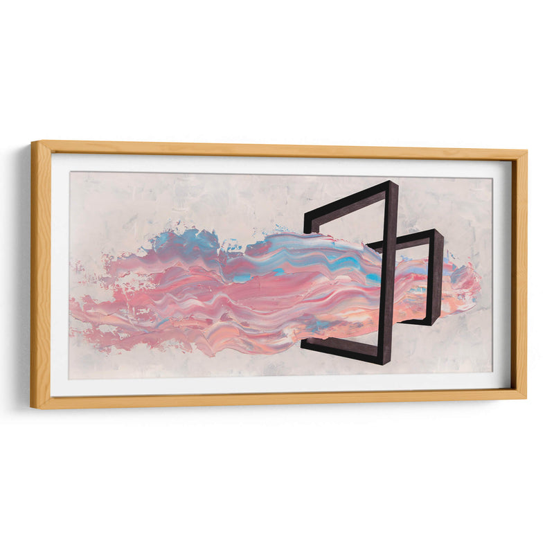 Rosa y azul - Nayeli Cabrera | Cuadro decorativo de Canvas Lab