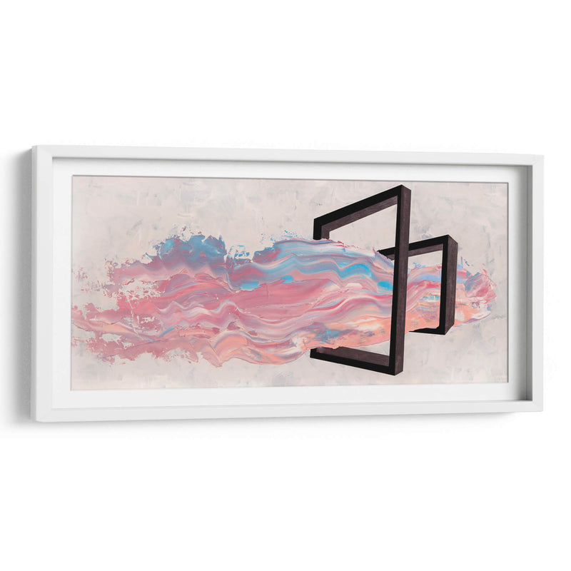 Rosa y azul - Nayeli Cabrera | Cuadro decorativo de Canvas Lab