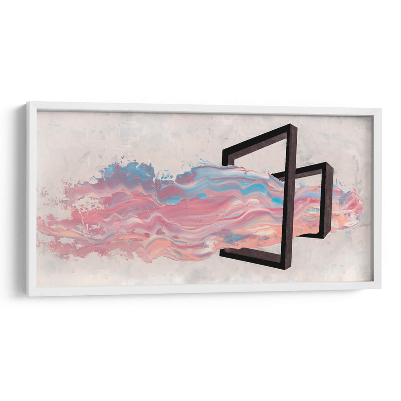 Rosa y azul - Nayeli Cabrera | Cuadro decorativo de Canvas Lab