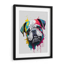 BULLDOG SPLASH - Infiniity Art | Cuadro decorativo de Canvas Lab