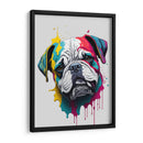 BULLDOG SPLASH - Infiniity Art | Cuadro decorativo de Canvas Lab