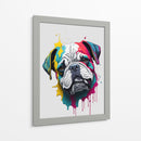 BULLDOG SPLASH - Infiniity Art | Cuadro decorativo de Canvas Lab