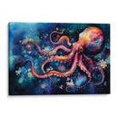 Pulpo Espacial en Acuarela - Dav Madrid | Cuadro decorativo de Canvas Lab