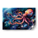 Pulpo Espacial en Acuarela - Dav Madrid | Cuadro decorativo de Canvas Lab