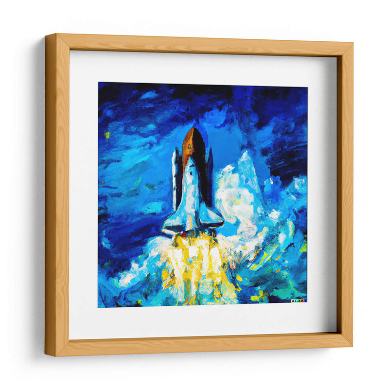 STS-80 ASTRO SPAS. - AI-ART | Cuadro decorativo de Canvas Lab