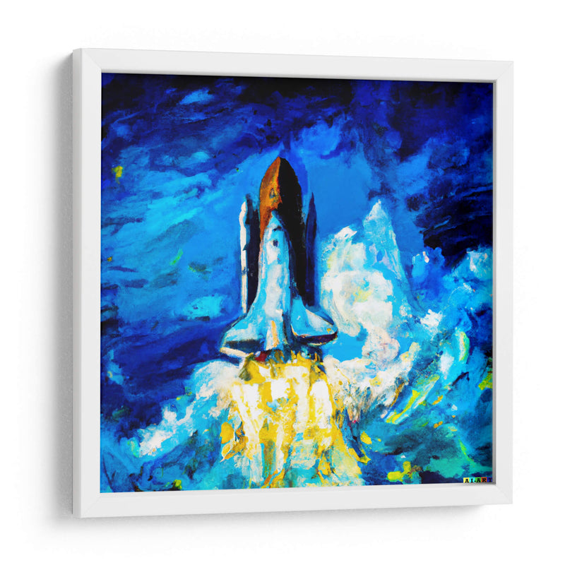 STS-80 ASTRO SPAS. - AI-ART | Cuadro decorativo de Canvas Lab