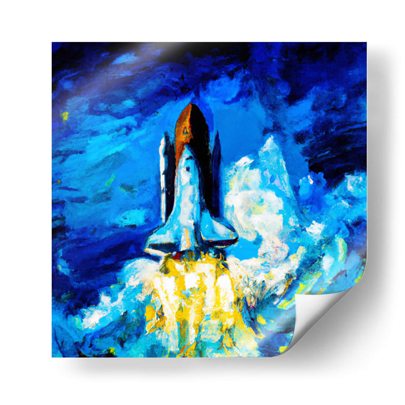 STS-80 ASTRO SPAS. - AI-ART | Cuadro decorativo de Canvas Lab