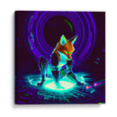 The Cyber Fox 8 - AI-ART | Cuadro decorativo de Canvas Lab