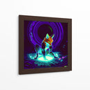 The Cyber Fox 8 - AI-ART | Cuadro decorativo de Canvas Lab