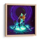 The Cyber Fox 8 - AI-ART | Cuadro decorativo de Canvas Lab