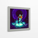 The Cyber Fox 8 - AI-ART | Cuadro decorativo de Canvas Lab