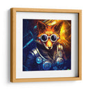 The Cyber Fox 7 - AI-ART | Cuadro decorativo de Canvas Lab
