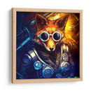 The Cyber Fox 7 - AI-ART | Cuadro decorativo de Canvas Lab