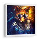 The Cyber Fox 7 - AI-ART | Cuadro decorativo de Canvas Lab