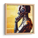 The Artificial Think 5:5 - AI-ART | Cuadro decorativo de Canvas Lab