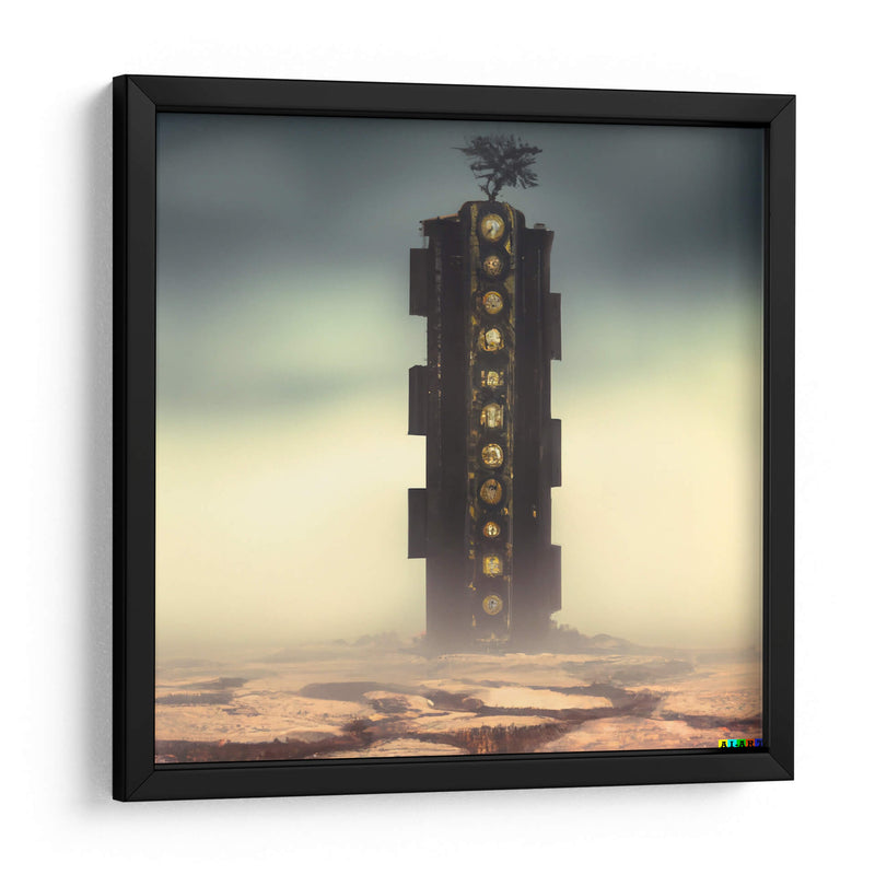 Ancient Monolith - AI-ART | Cuadro decorativo de Canvas Lab