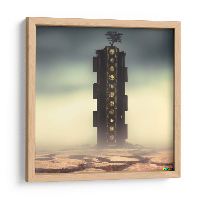 Ancient Monolith - AI-ART | Cuadro decorativo de Canvas Lab