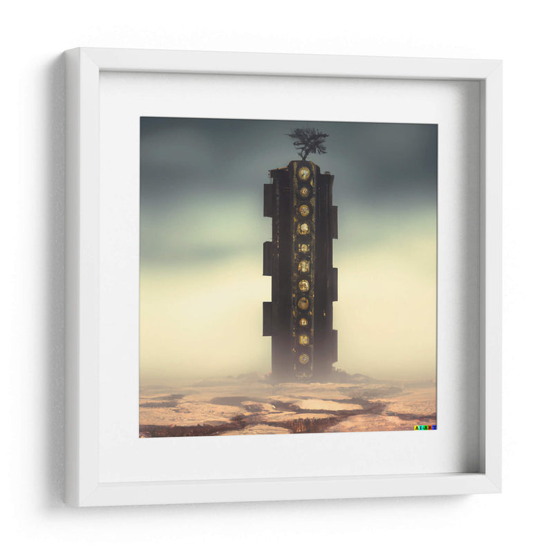 Ancient Monolith - AI-ART | Cuadro decorativo de Canvas Lab