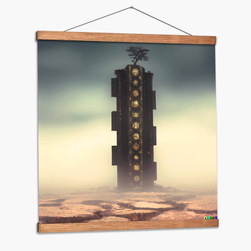 Ancient Monolith - AI-ART | Cuadro decorativo de Canvas Lab