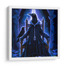 The Raven Lord litted - AI-ART | Cuadro decorativo de Canvas Lab