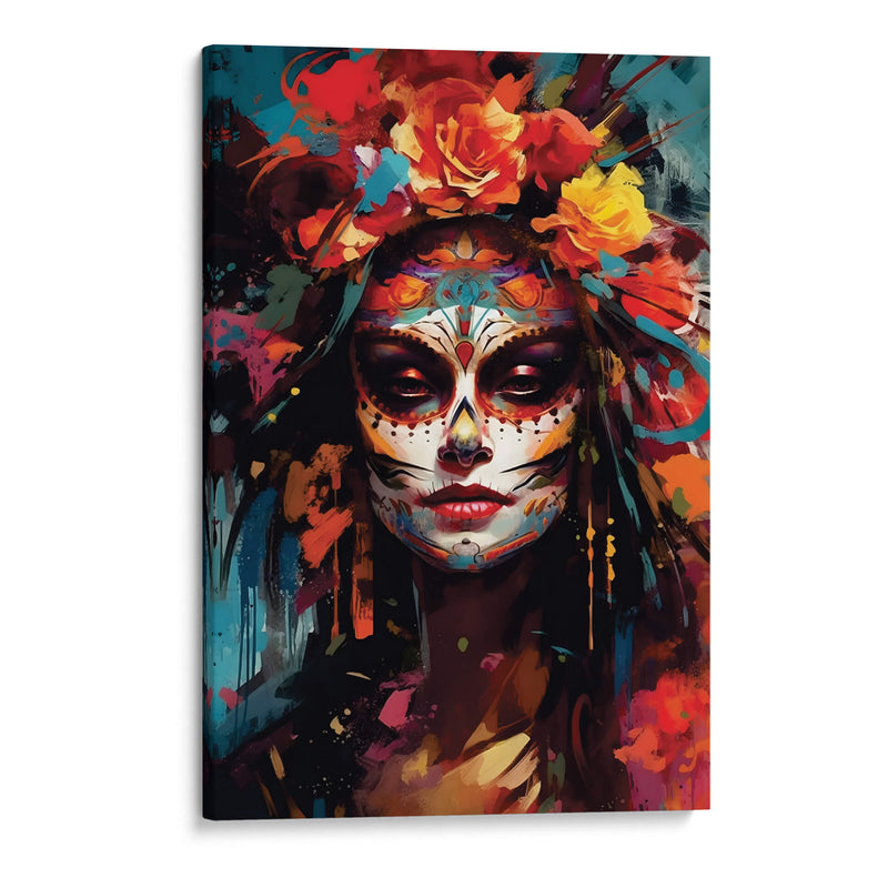 CATRINA MEXICANA - Dav Madrid | Cuadro decorativo de Canvas Lab