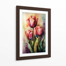 TULIPANES - Dav Madrid | Cuadro decorativo de Canvas Lab