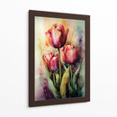TULIPANES - Dav Madrid | Cuadro decorativo de Canvas Lab